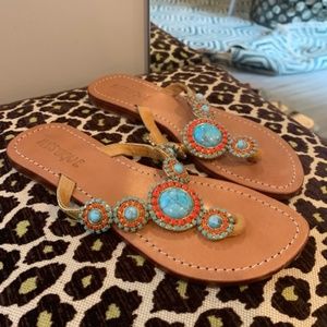 Mystique flip flops